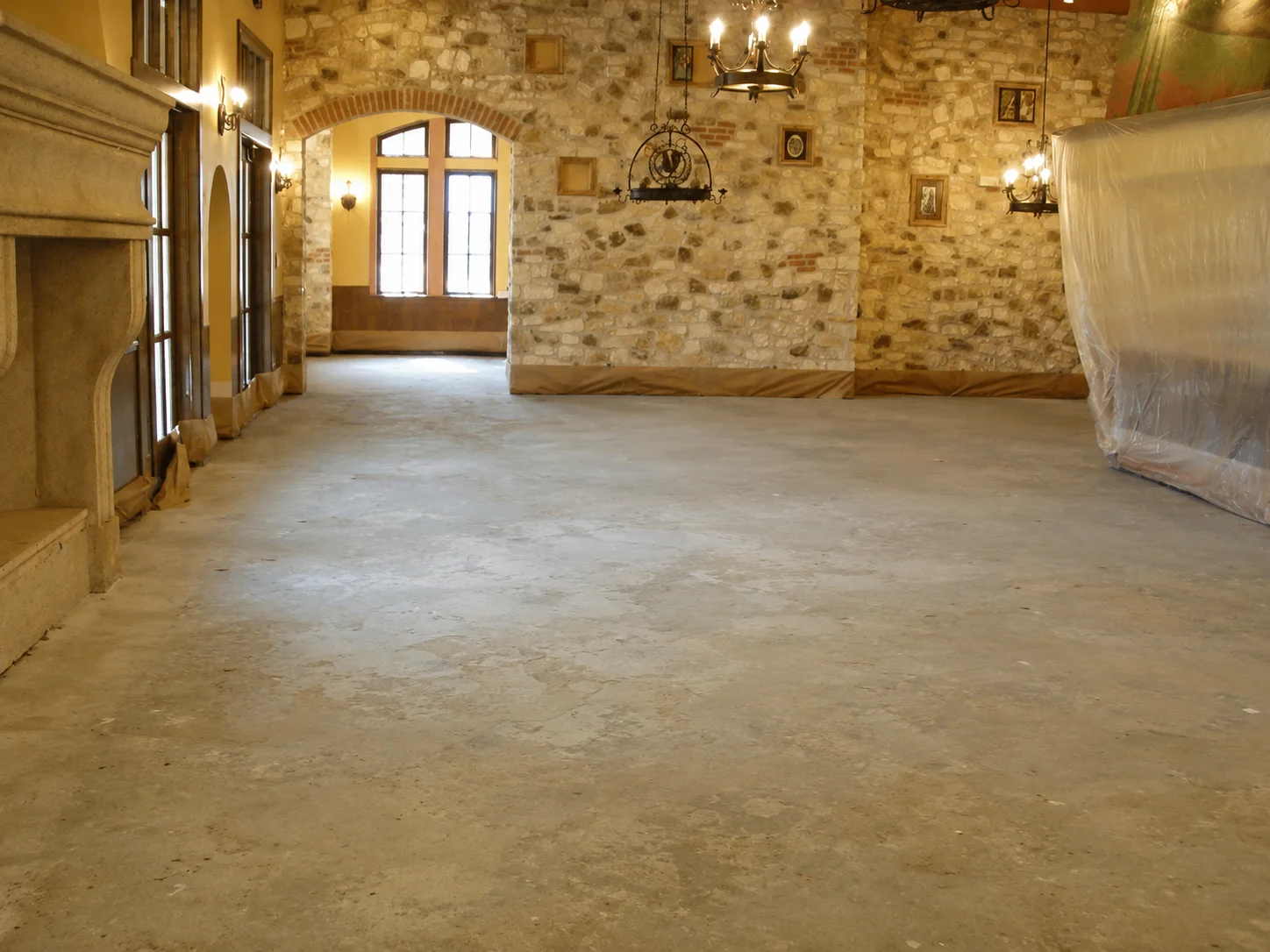 Concrete & Floor Coatings before