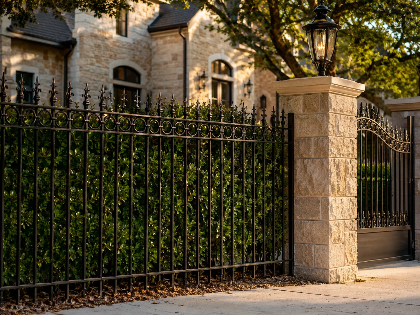 Wrought Iron Painting after